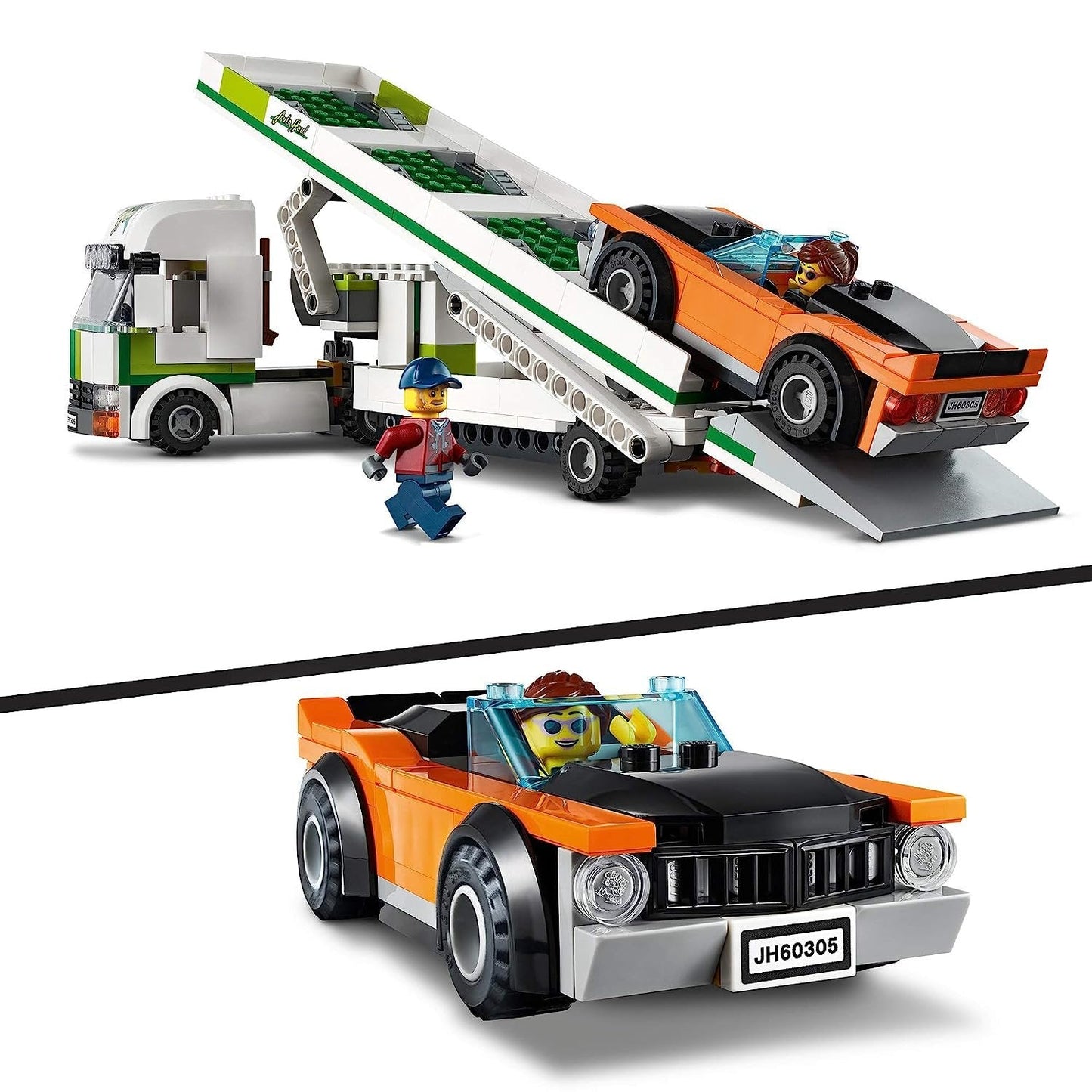 LEGO 60305 City Car Transporter Building Kit (342 Pieces)