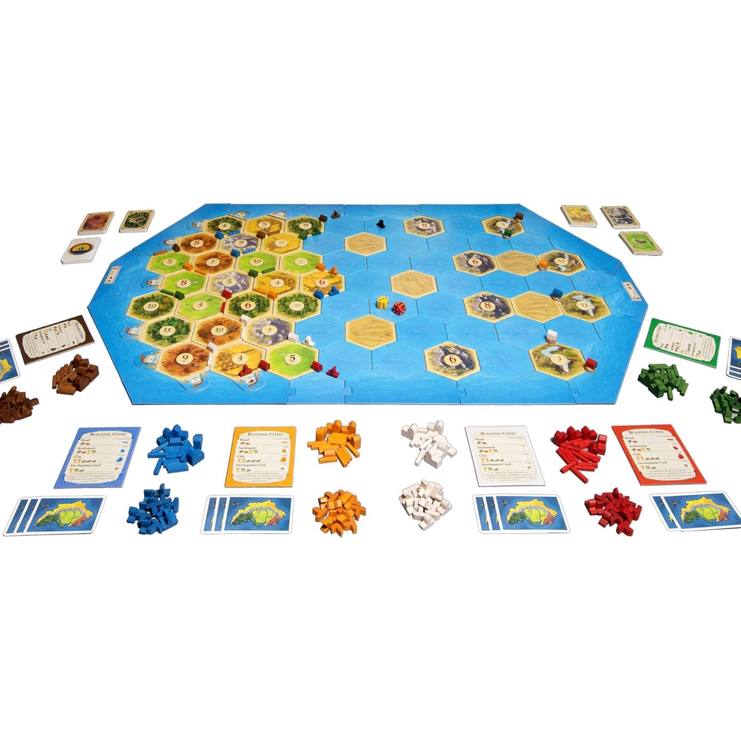 Catan Seafarers 5 and 6 Player Extension Board Game