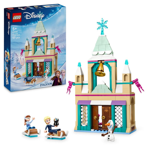 LEGO Disney Frozen Arendelle Frozen Castle 43265, a magical playset with intricate details, perfect for imaginative play by kids aged 5+