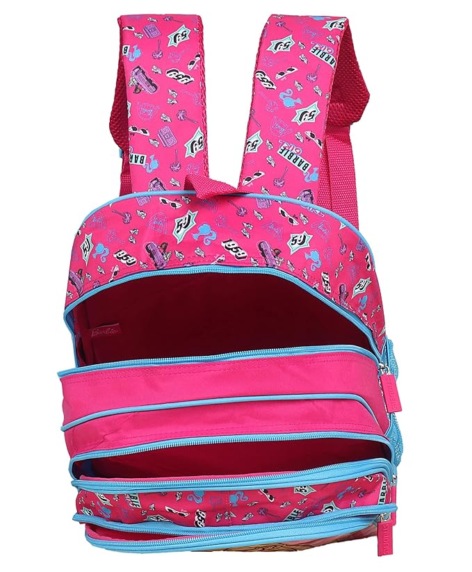 Striders Barbie Inspired School Bag – 36 cm | Dreamy Style for Little Fashion Icons (Ages 3-5)
