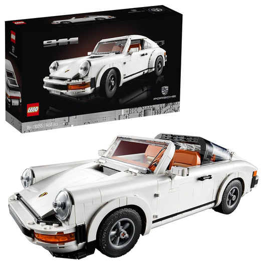 LEGO Porsche 911 (10295) Model Kit for Adults – 1,458 Pieces
