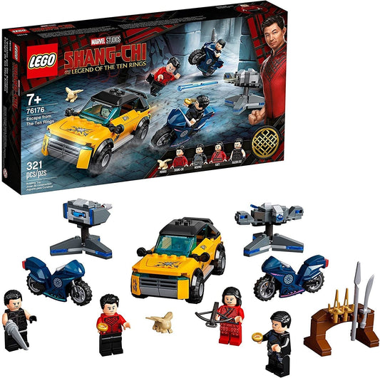 LEGO 76176 Marvel Shang-Chi Escape from The Ten Rings building set with minifigure