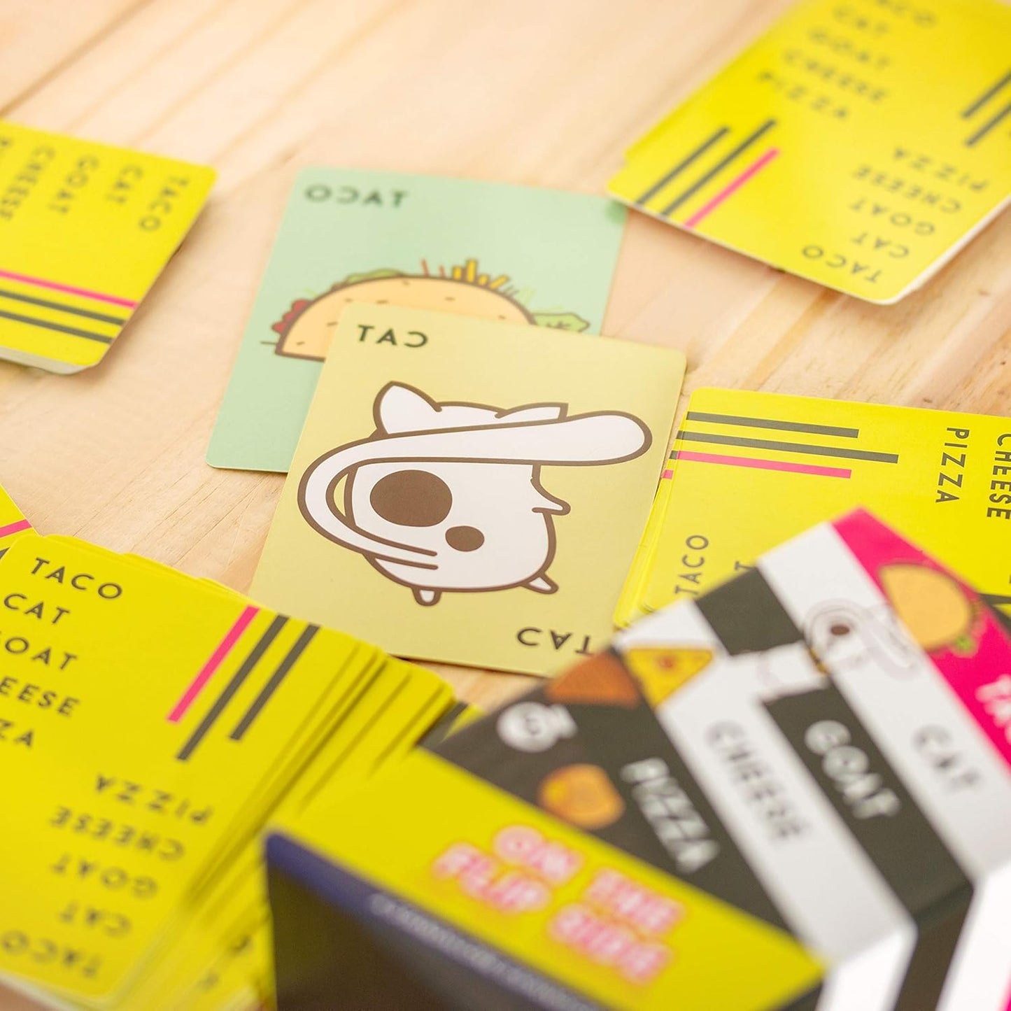Taco Cat Goat Cheese Pizza On The Flip Side Standalone Expansion Set Board Game