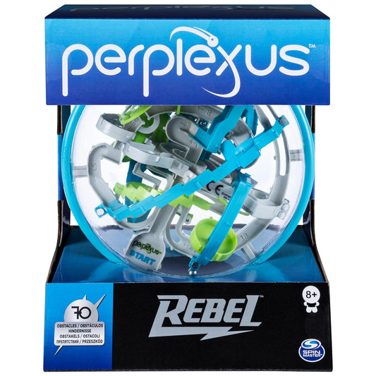 PERPLEXUS Spin Master Games Funskool Rebel, 3D Maze Game with 70 Pcs Obstacles for Kid