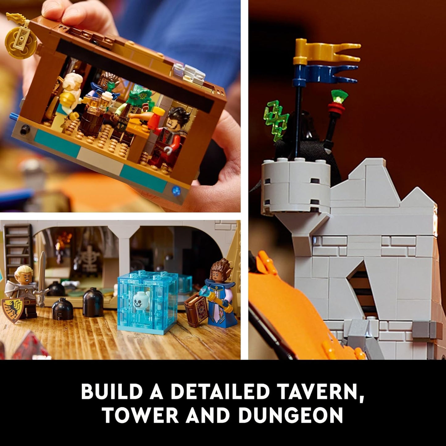 LEGO 21348 Dungeons & Dragons: Red Dragon's Tale