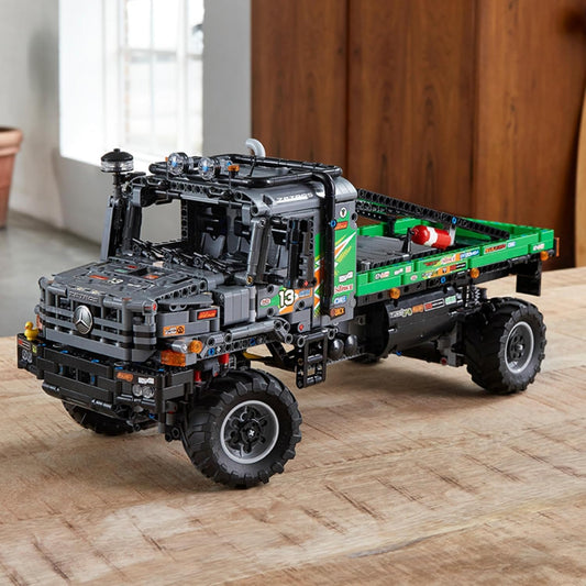 LEGO Technic 4X4 Mercedes-Benz Zetros Trial Truck 42129 Building Kit (2,110 Pieces), Multi Color