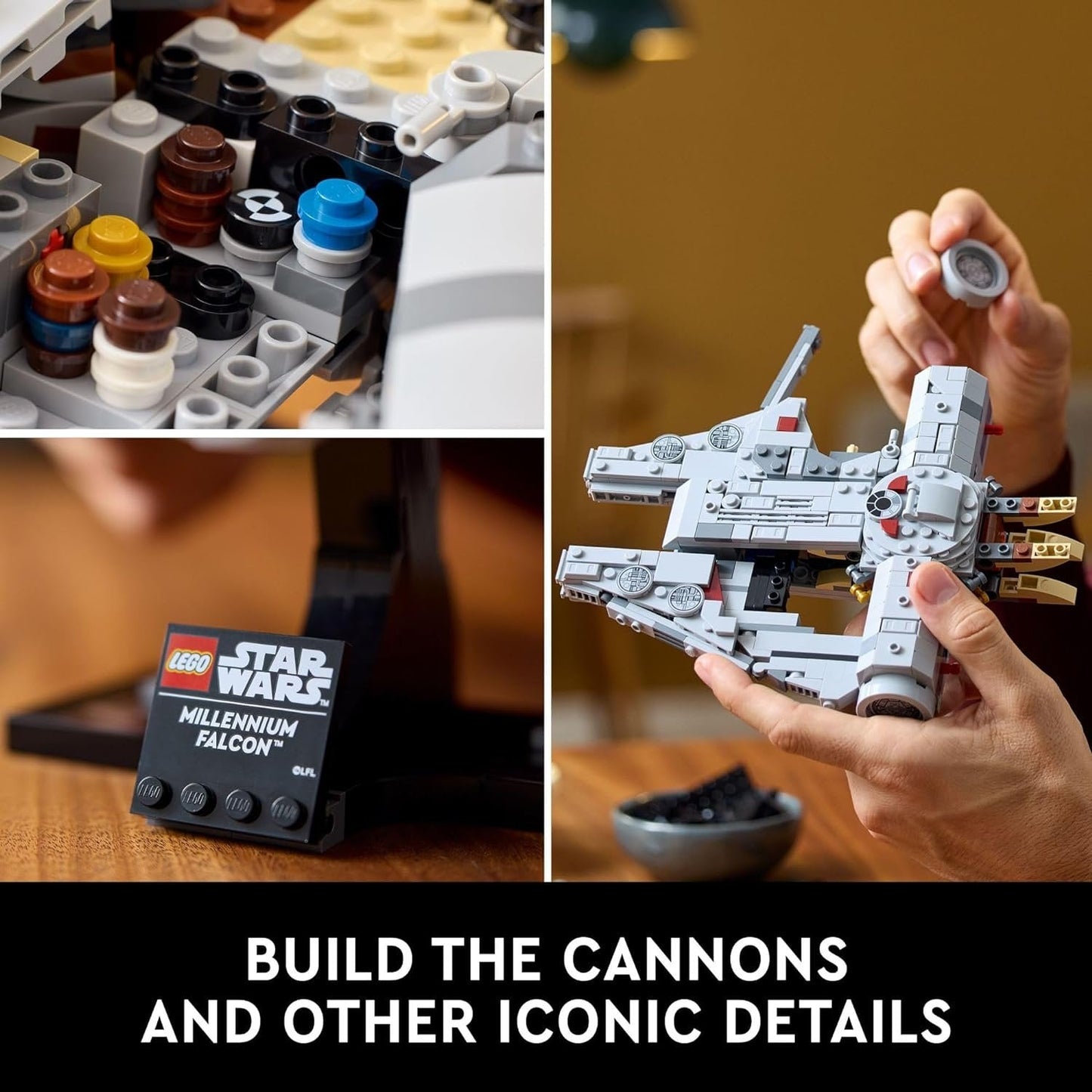 LEGO 75375 Starship Model for Home Décor (921 Pieces)