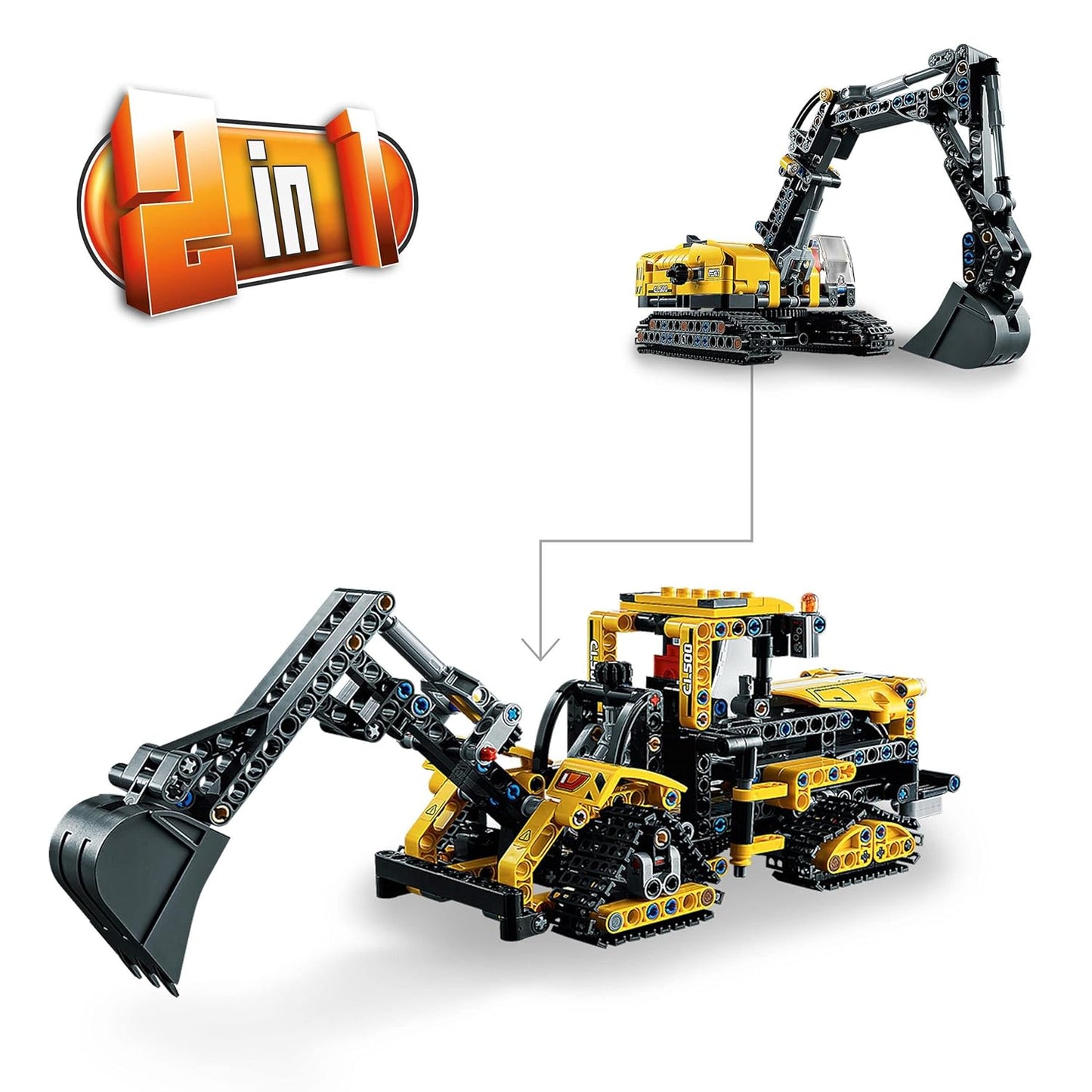 LEGO Technic Heavy-Duty Excavator 42121 Toy Building Kit