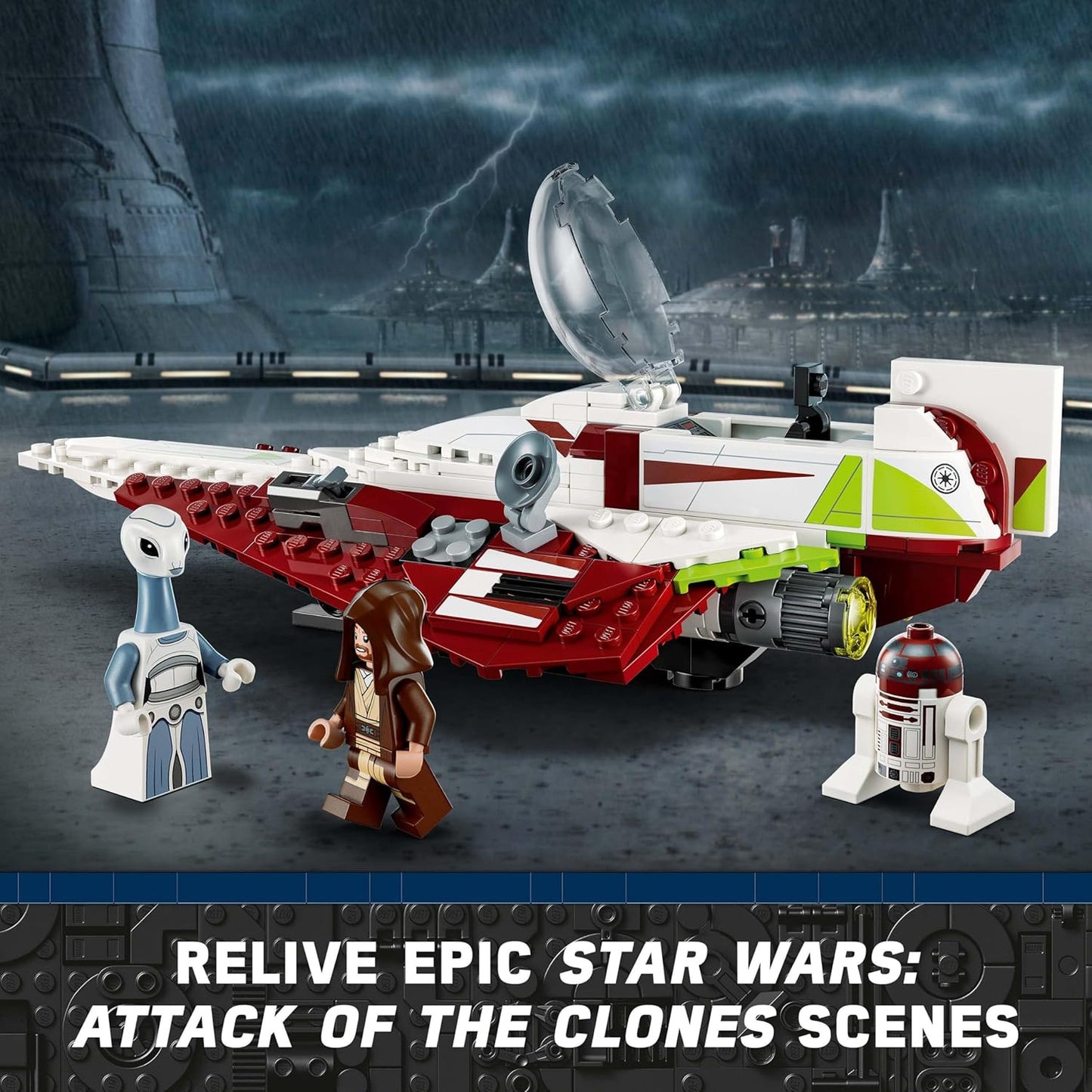 LEGO 75333 Star Wars OBI-Wan Kenobi's Jedi Starfighter