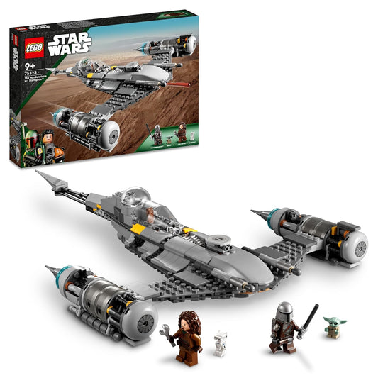 LEGO 75325 Star Wars The Mandalorian’s N-1 Starfighter Building Set (412 Pieces)