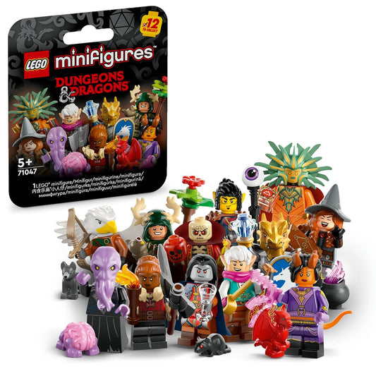 LEGO 71047 Minifigures Series 27 – Complete 12-Pack Dungeons & Dragons Fantasy Set
