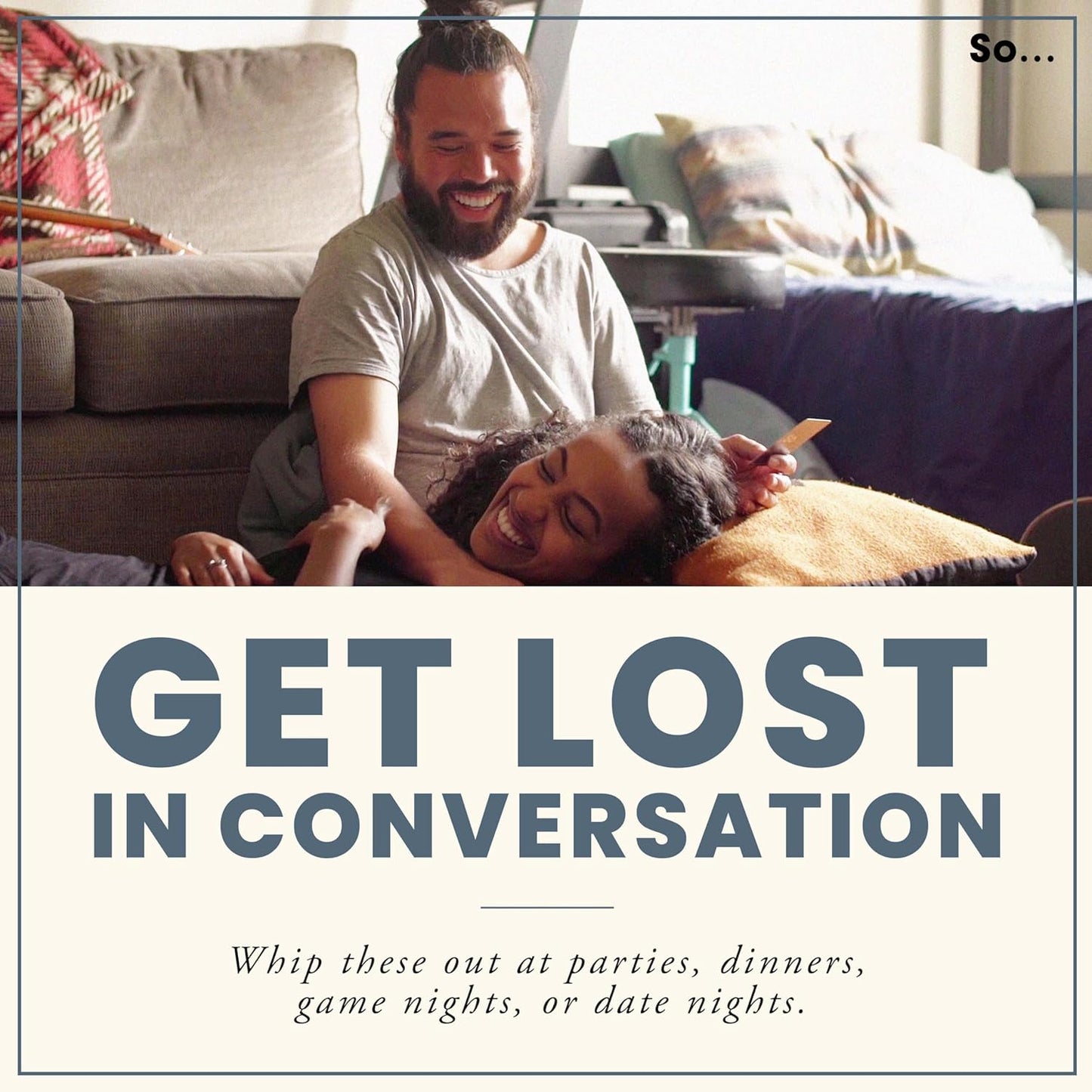 So Cards: A Collection of Questions for Deeper Discussions Board Game