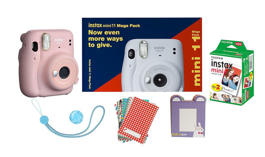 Fujifilm Instax Mini 11 Mega Pack (Pink)