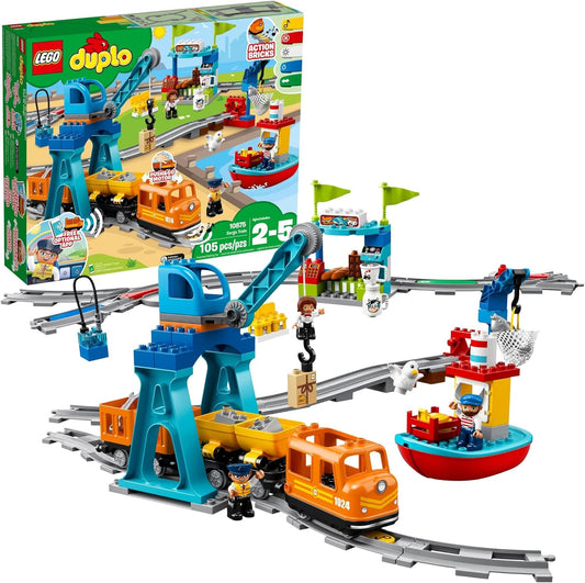 Lego 10875 DUPLO - Cargo Train Building Set (105 Pieces)