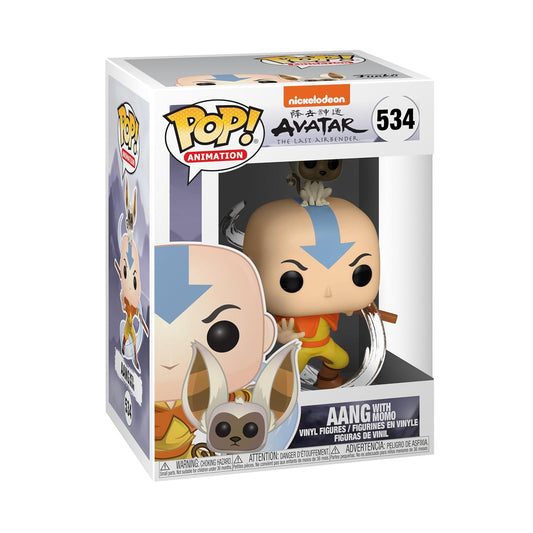 FUNKO POP! & Buddy: Avatar - Aang with Momo