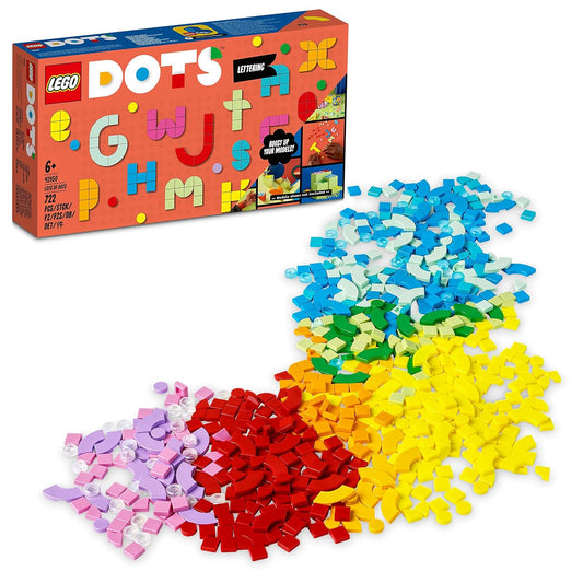 Box Damage – LEGO DOTS Lots of DOTS Lettering 41950 DIY Craft Kit (722 Pieces)
