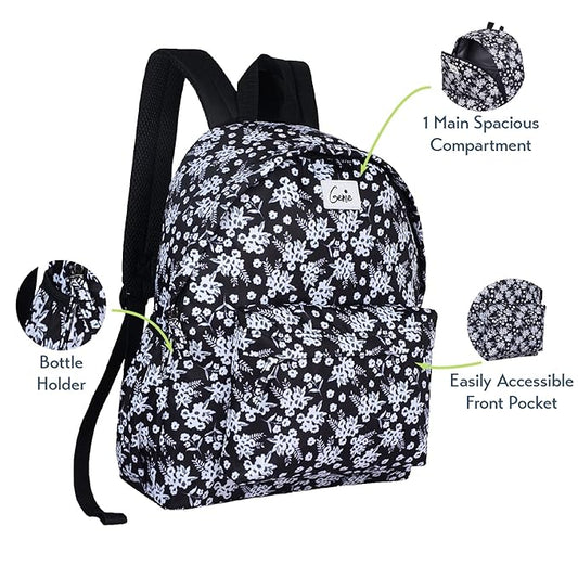Genie Tribe Royal Casual Backpack | Stylish, Lightweight & Spacious for Everyday Use