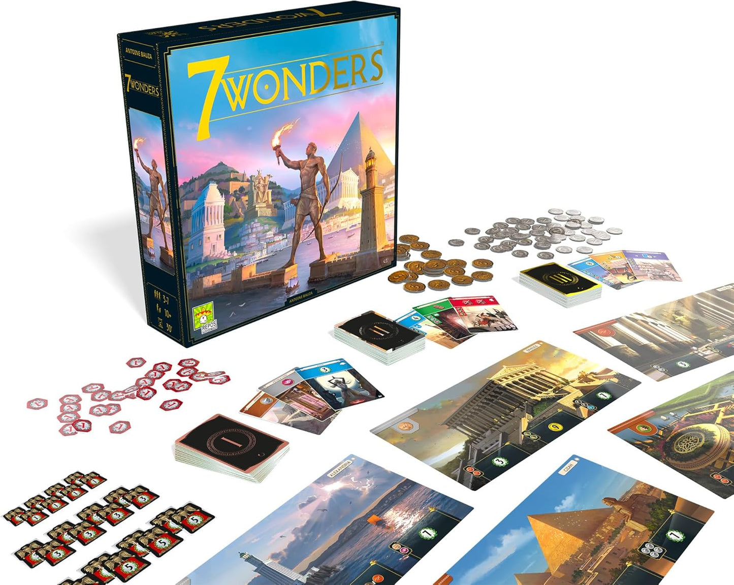 7 Wonders 2nd Edition Board Game