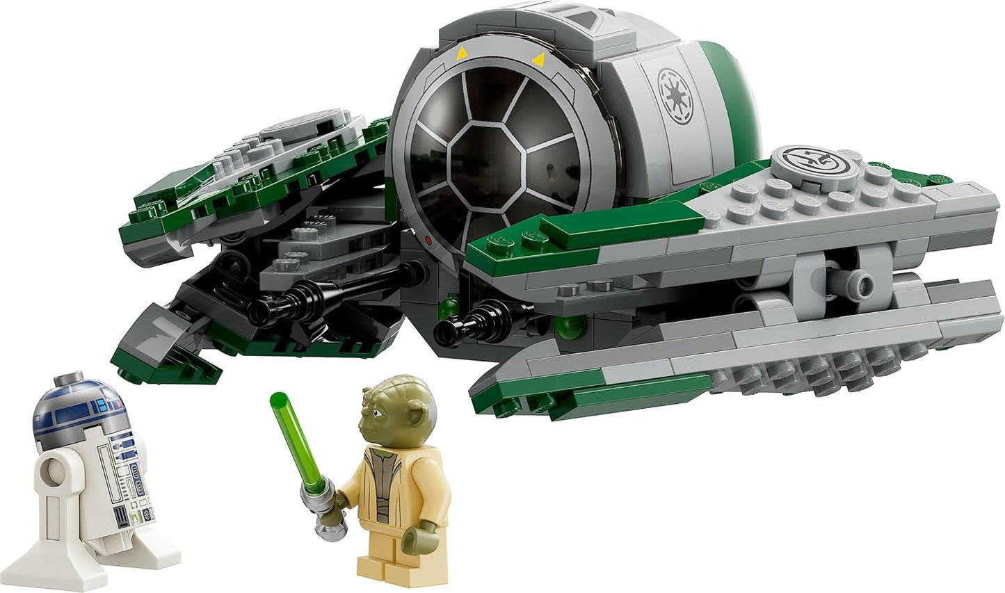 LEGO 75360 Star Wars Yoda’s Jedi Starfighter Building Set (253 Pieces)