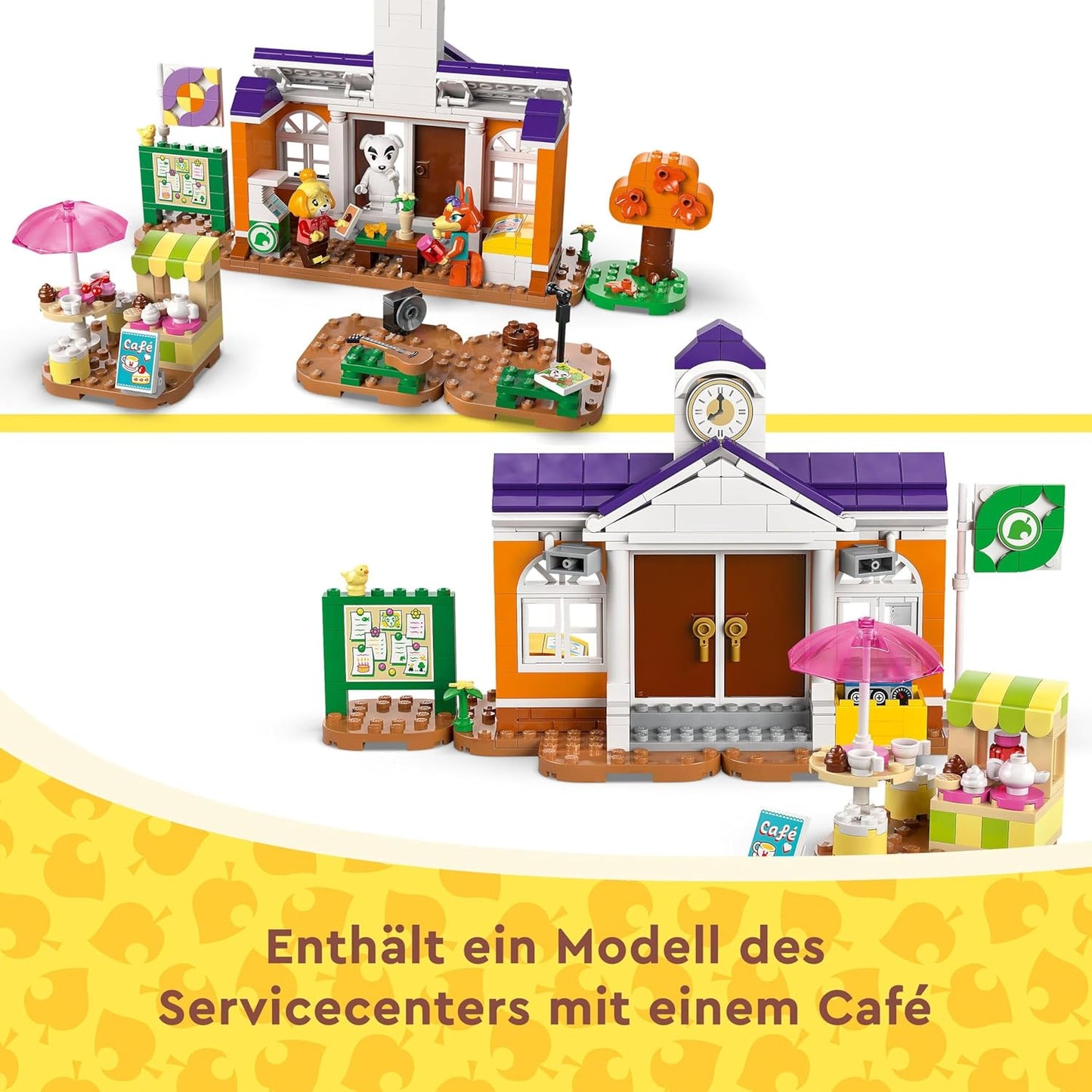 LEGO 77052 Animal Crossing K.K.'s Concert at the Plaza Building Set (550 Pieces)