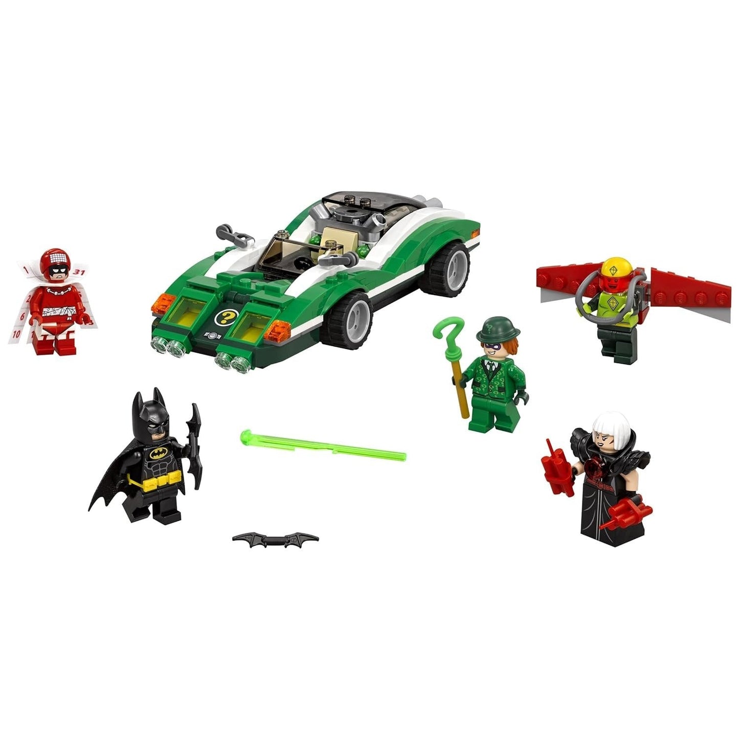 LEGO 70903 The Riddler Riddle Racer,Dual Exhaust ,Multi Color, 254 Pc