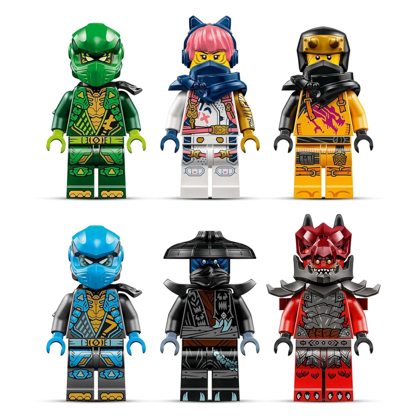 LEGO NINJAGO Thunderfang Dragon of Chaos Ninja Toy Set 71832 Building Blocks Toys for 8+ Gift for Boys and Girls
