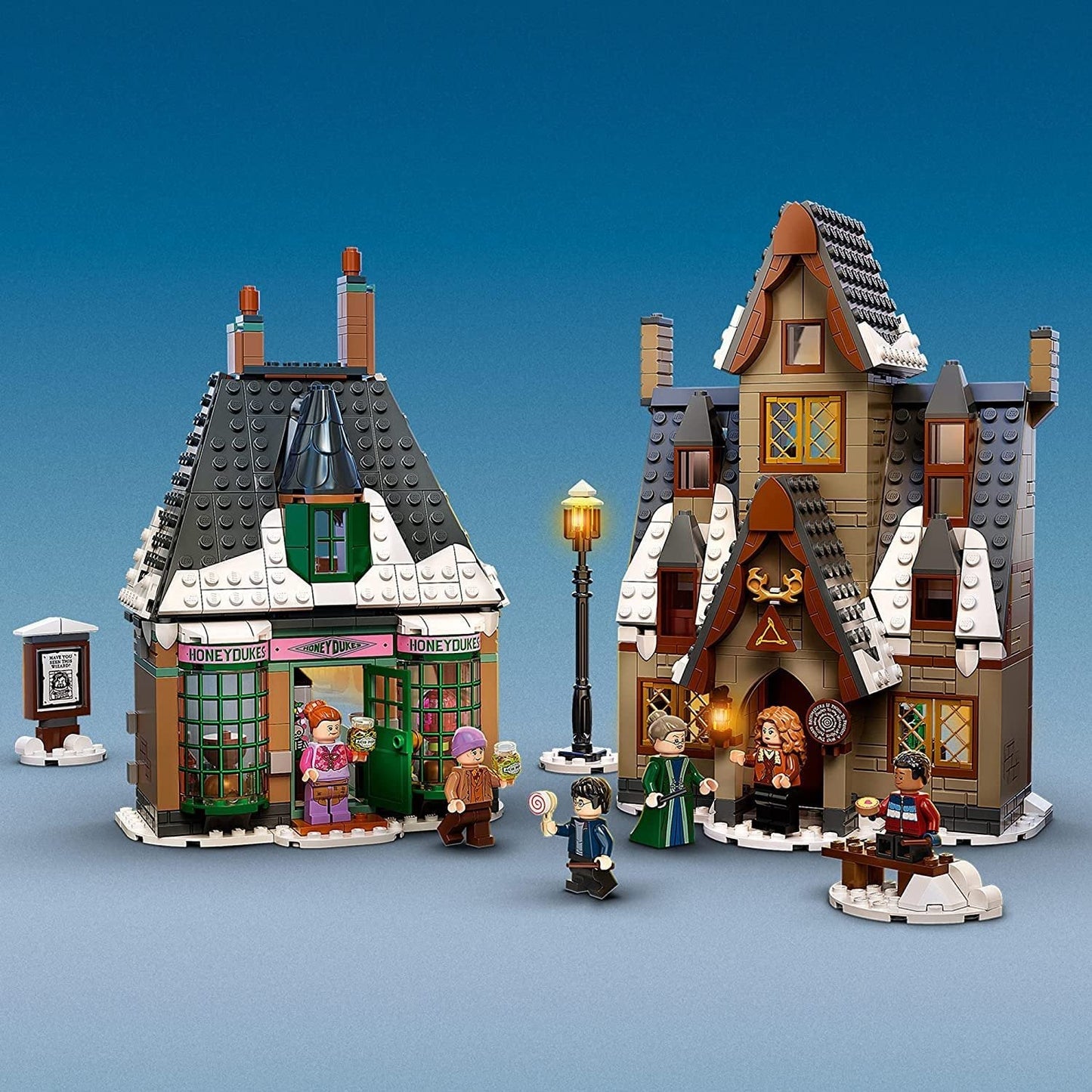 Lego Harry Potter Hogsmeade Village Visit 76388 Building Kit with Honeydukes Store and The Three Broomsticks