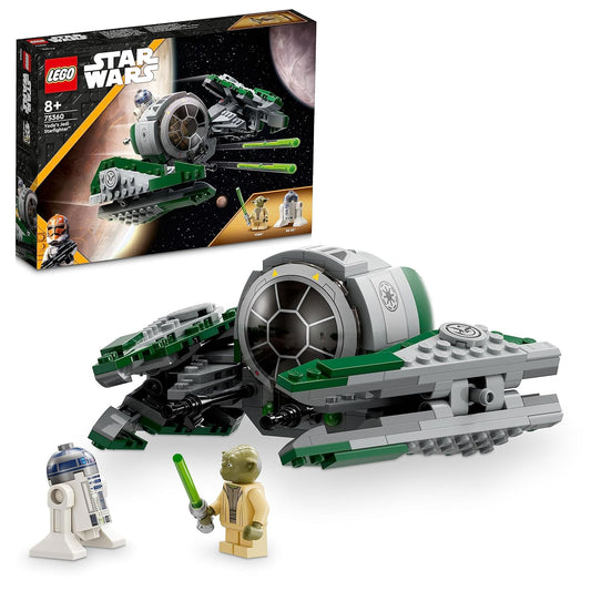 LEGO 75360 Star Wars Yoda’s Jedi Starfighter Building Set (253 Pieces)