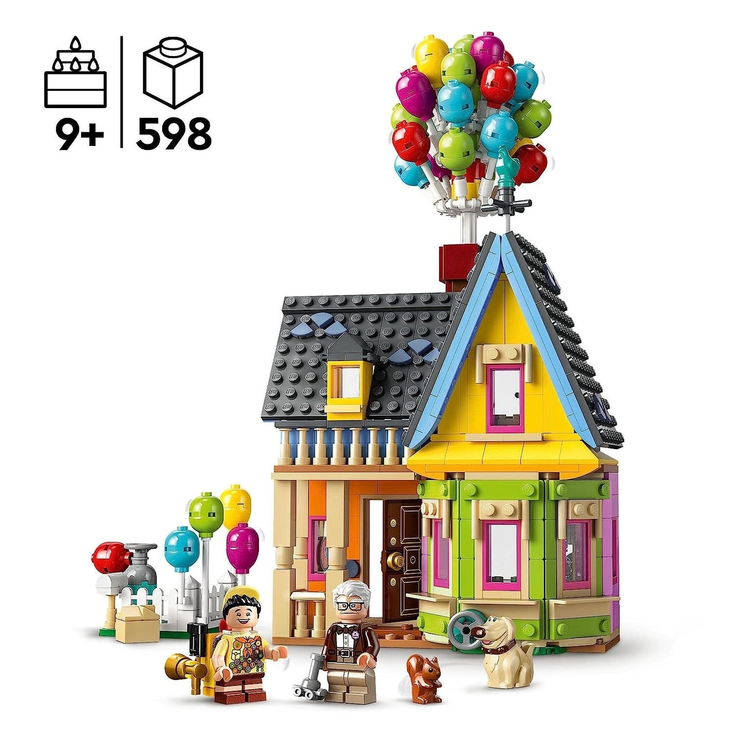 LEGO ǀ Disney and Pixar ‘Up’ House 43217 Building Toy Set (598 Pieces)