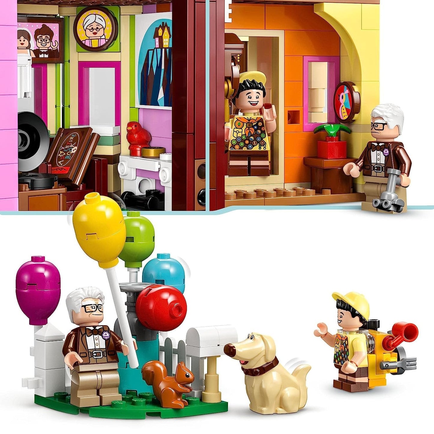 LEGO ǀ Disney and Pixar ‘Up’ House 43217 Building Toy Set (598 Pieces)
