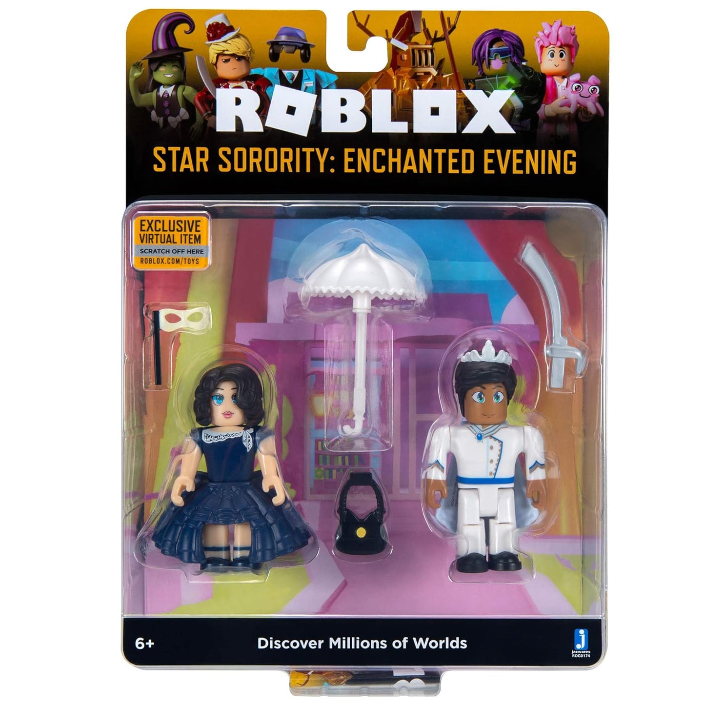 Roblox Celebrity Collection - Star Sorority: Enchanted Evening Game Pack [Includes Exclusive Virtual Item]
