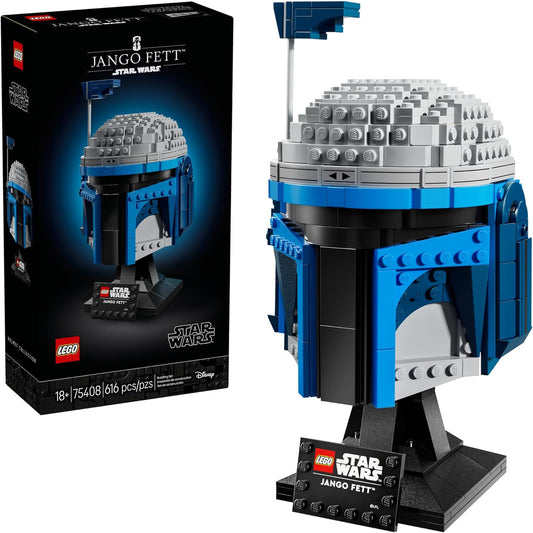 LEGO 75408 Star Wars Jango Fett Helmet Building Set (616 Pieces)