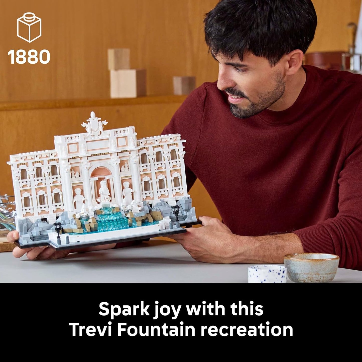 LEGO 21062 Architecture Trevi Fountain Building Set