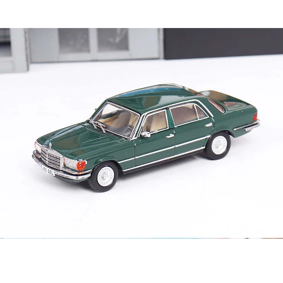 Maxwell 1:64 Gen.5 Mercedes Benz S-Class 450SEL W116 Model Diecast Alloy Car - Green