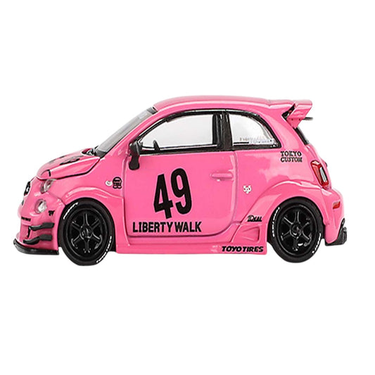 MINI GT ABARTH 595 LB-WORKS X ABAS WORKS PINK