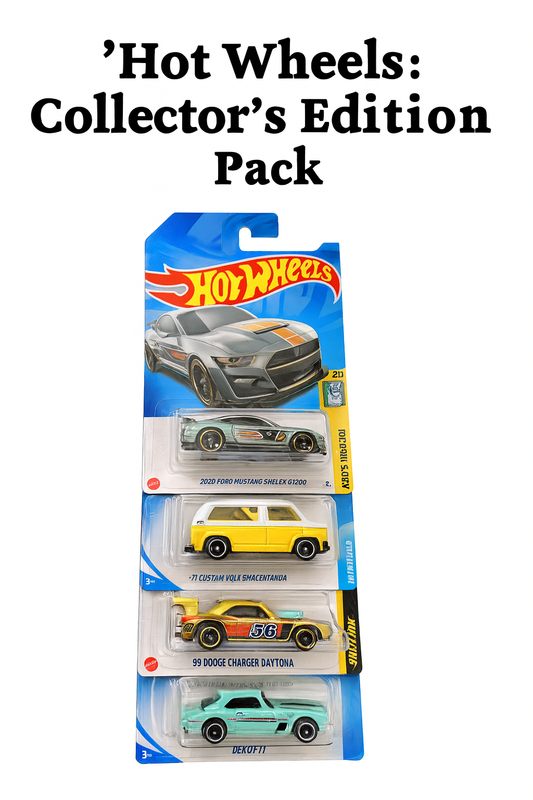 Hot wheels 5 pack with 2 random cars