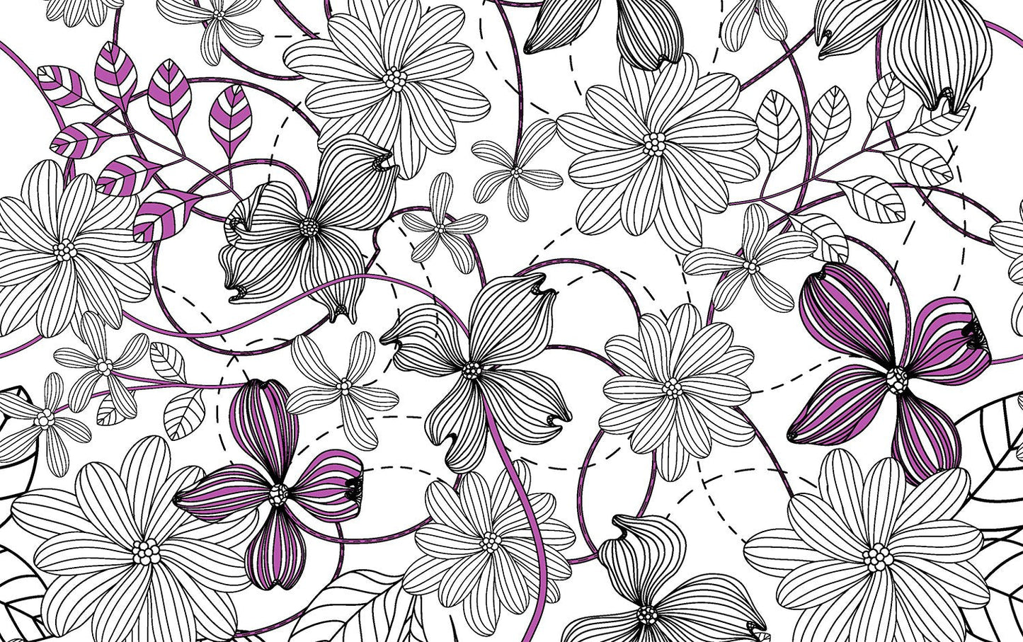 Flowers Adult Coloring Book: Relax and Free Your Mind (Inspired Coloring by Parragon)