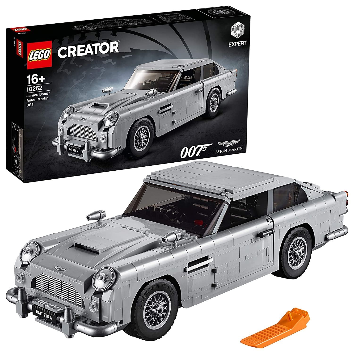 LEGO 10262 James Bond Aston Martin DB5 – Classic 007 Car Model with Gadgets

