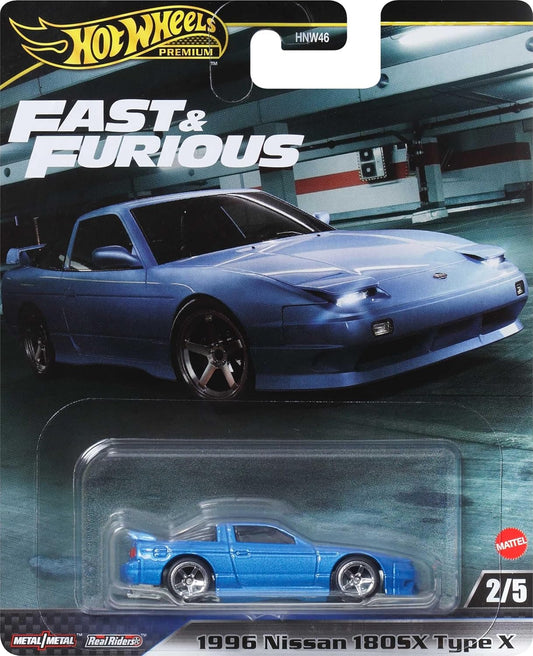 Hot Wheels Premium Fast & Furious 1996 Nissan 180SX Type X