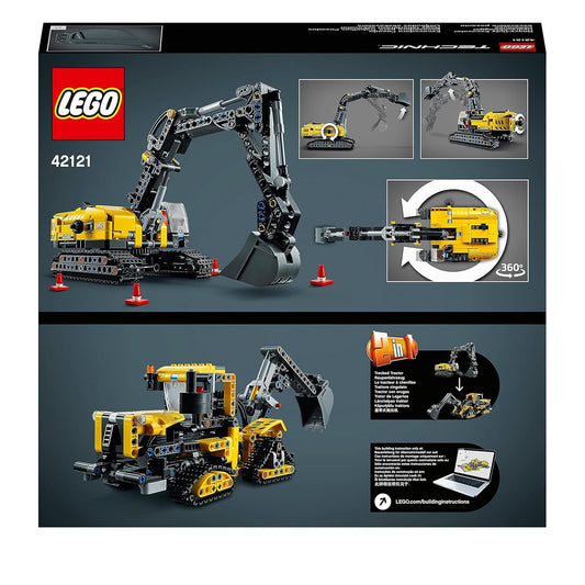 LEGO Technic Heavy-Duty Excavator 42121 Toy Building Kit