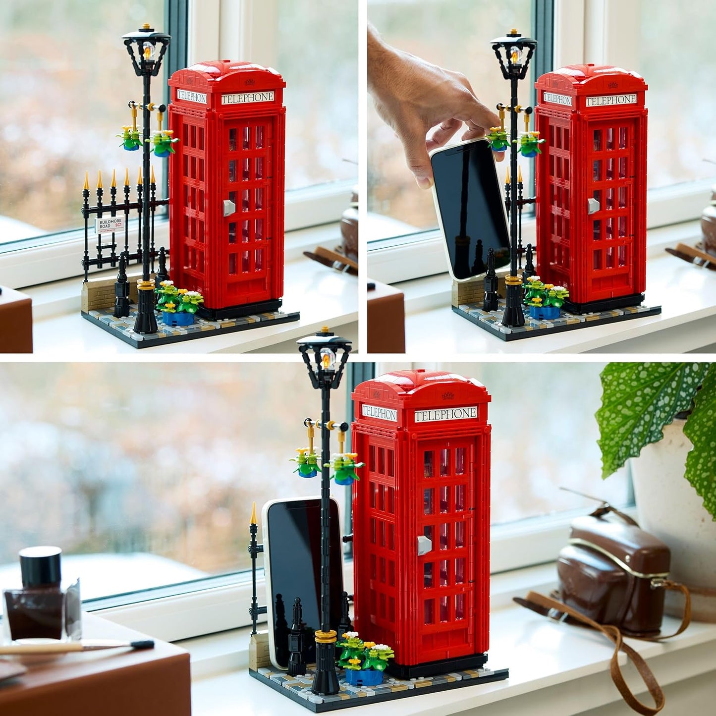 LEGO 21347   Red London Telephone Box