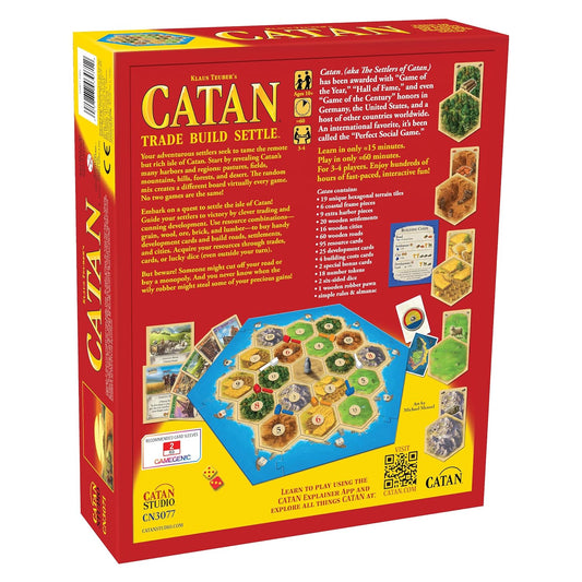 Catan Trade Build Settle Board Game