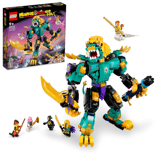 LEGO 80048 Monkie Kid The Mighty Azure Lion – 789-Piece Adventure Set