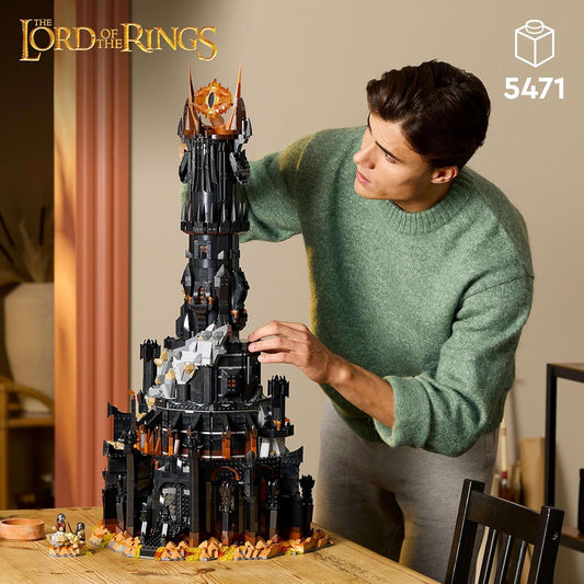 LEGO Icons The Lord of The Rings: Barad-dûr 10333 Building Set for Adults (18+) – The Dark Tower of Mordor