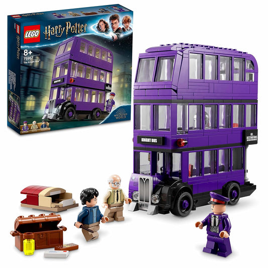 LEGO 75957 Harry Potter The Knight Bus – Triple-Decker Magical Vehicle Set
