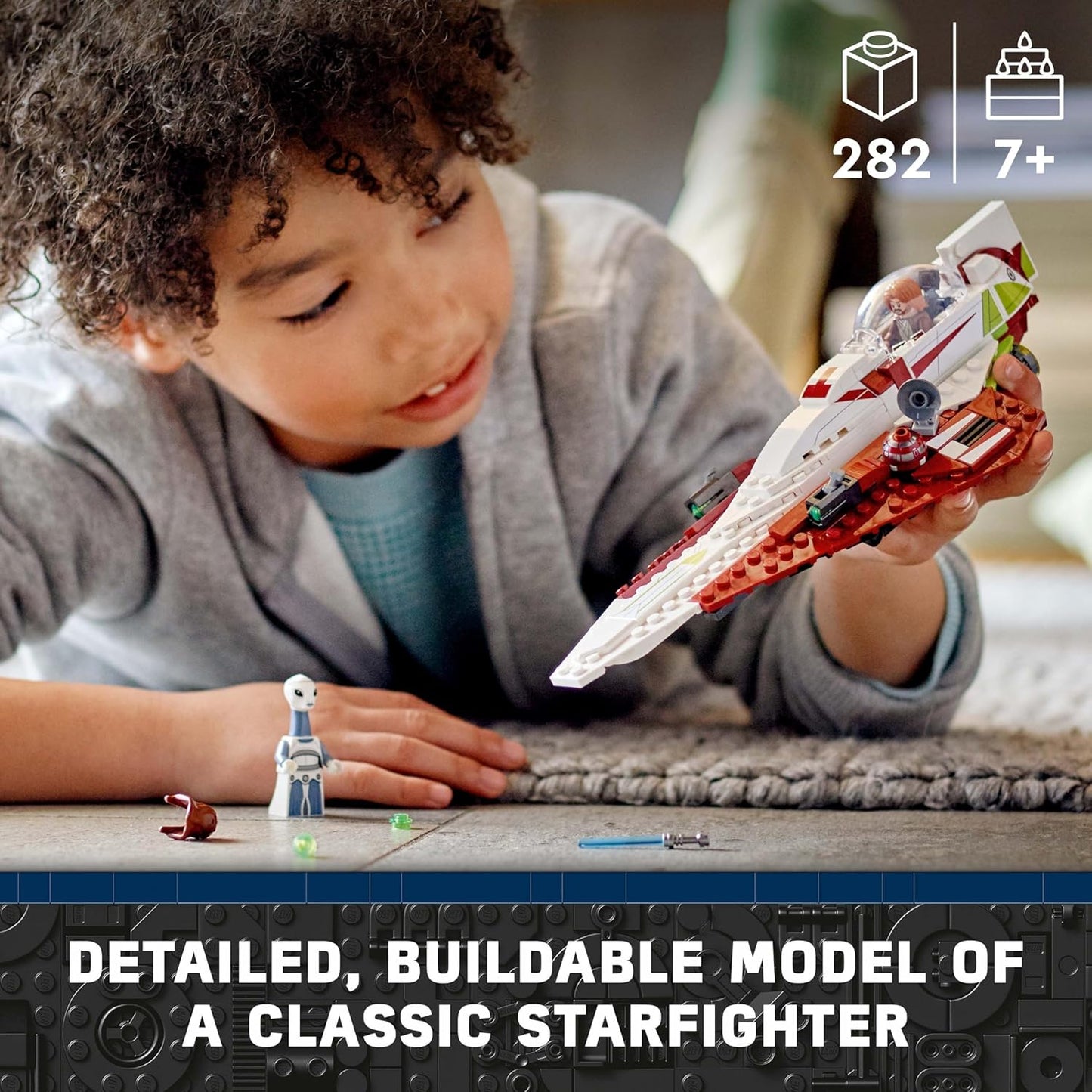 LEGO 75333 Star Wars OBI-Wan Kenobi's Jedi Starfighter
