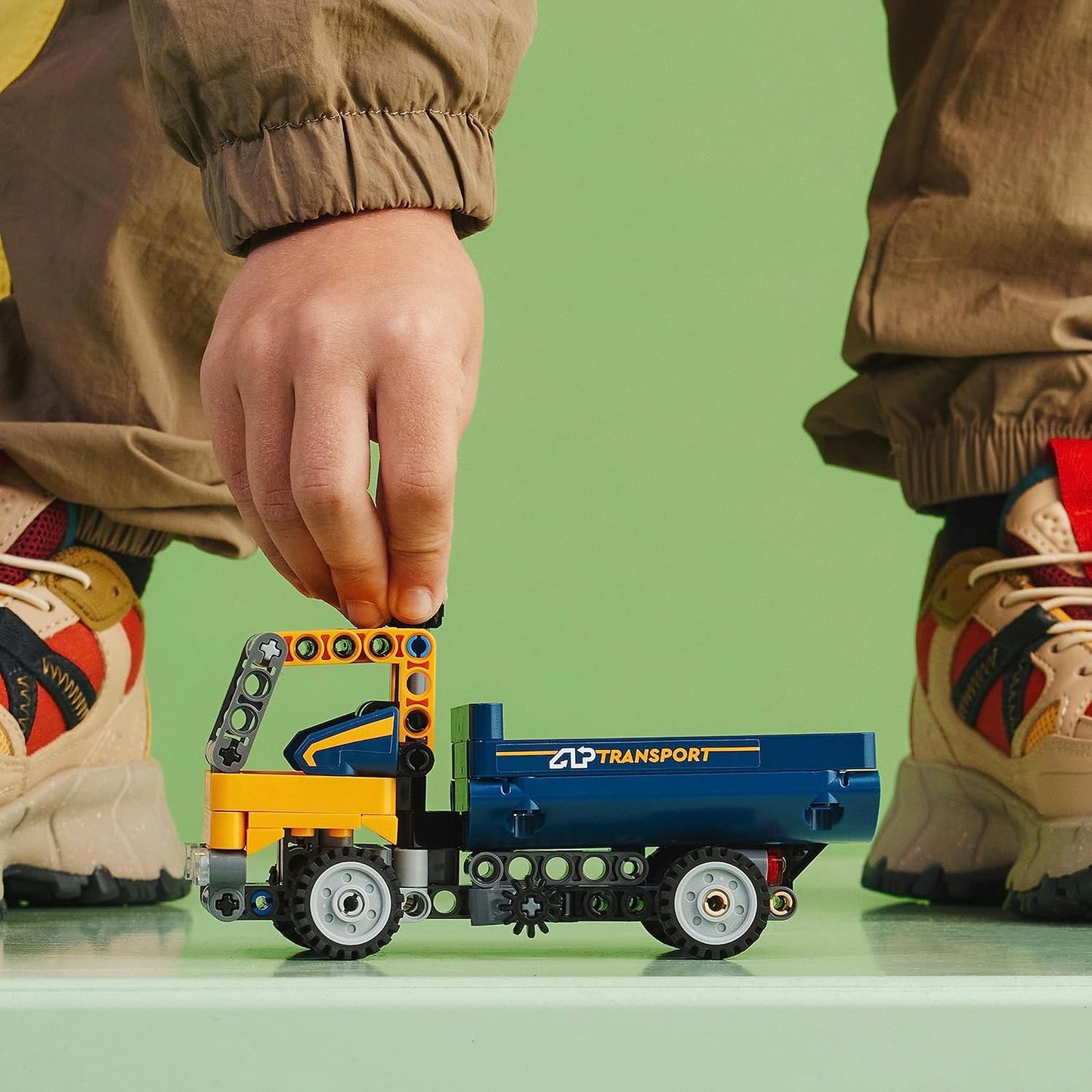LEGO Technic Dump Truck 42147 Building Toy Set (177 Pcs),Multicolor