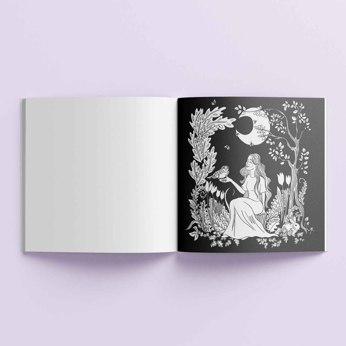 Art Maker: Moonlight Shimmer Colouring – Let Your Creativity Glow (By Hinkler)