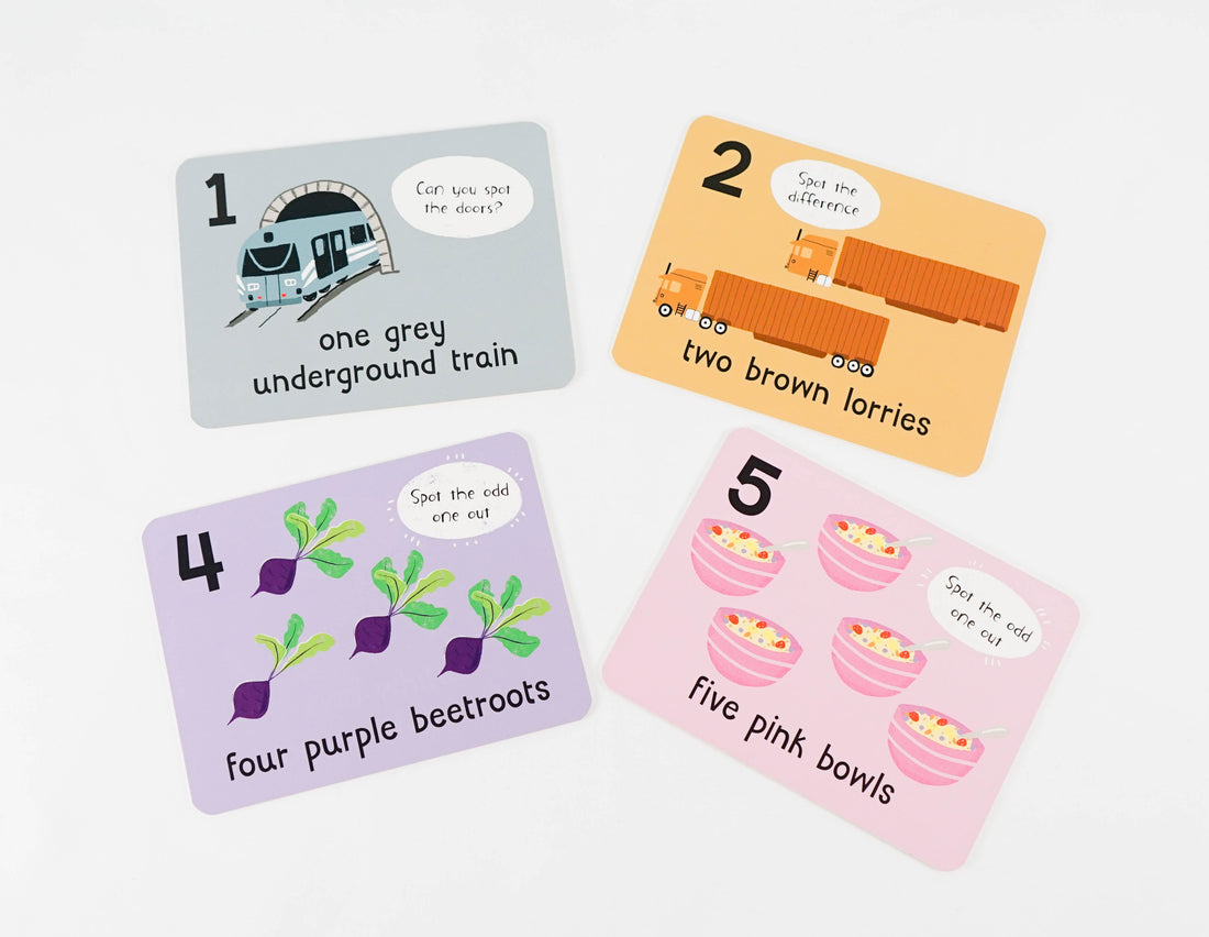 Lots To Spot Flashcards: My Food! Card Game