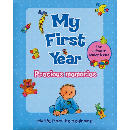 My First Year Precious Memories Blue